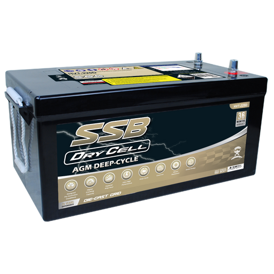 SUPERSTART HVT225D AGM BATTERY